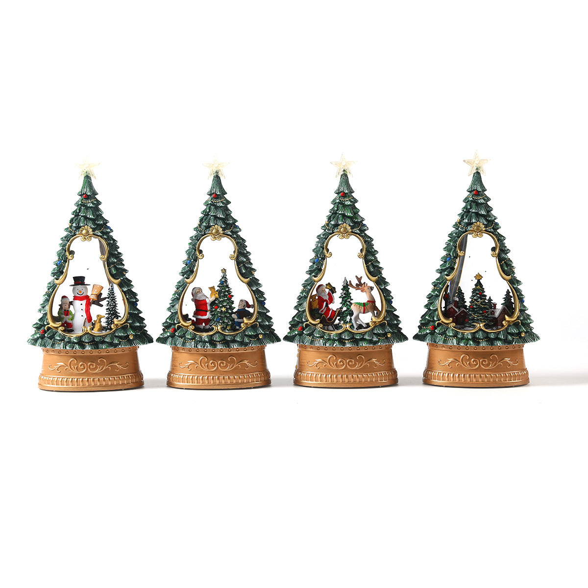 Illuminated Christmas Tree Decoration Yeouu