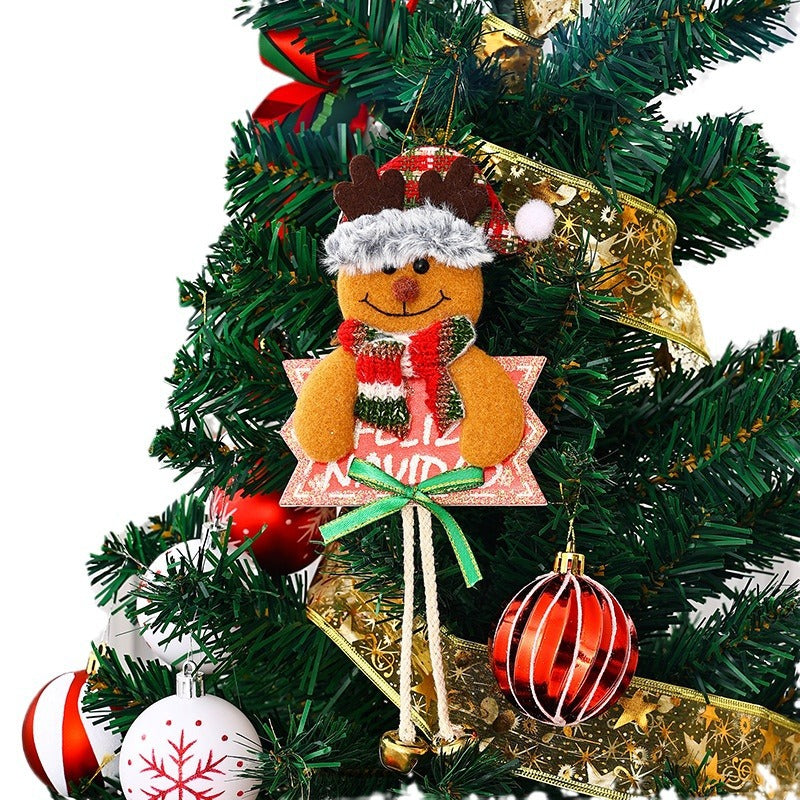Cute snowman Christmas tree ornament Yeouu