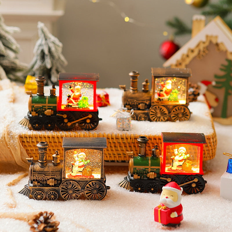 Decorative Snowball Locomotive Yeouu