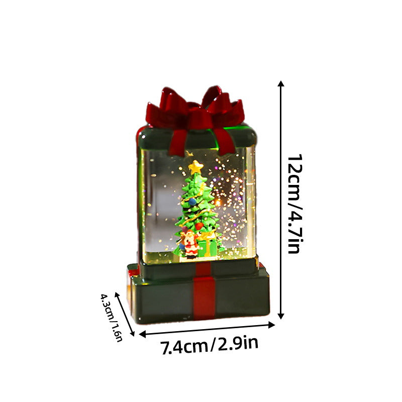 Musical snow globe Christmas decoration Yeouu