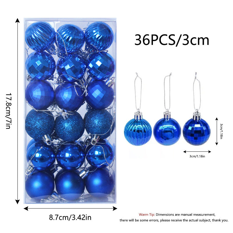 Decorative Christmas Tree Baubles Set Yeouu