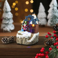 LED Illuminated Christmas Village House Decoration Yeouu