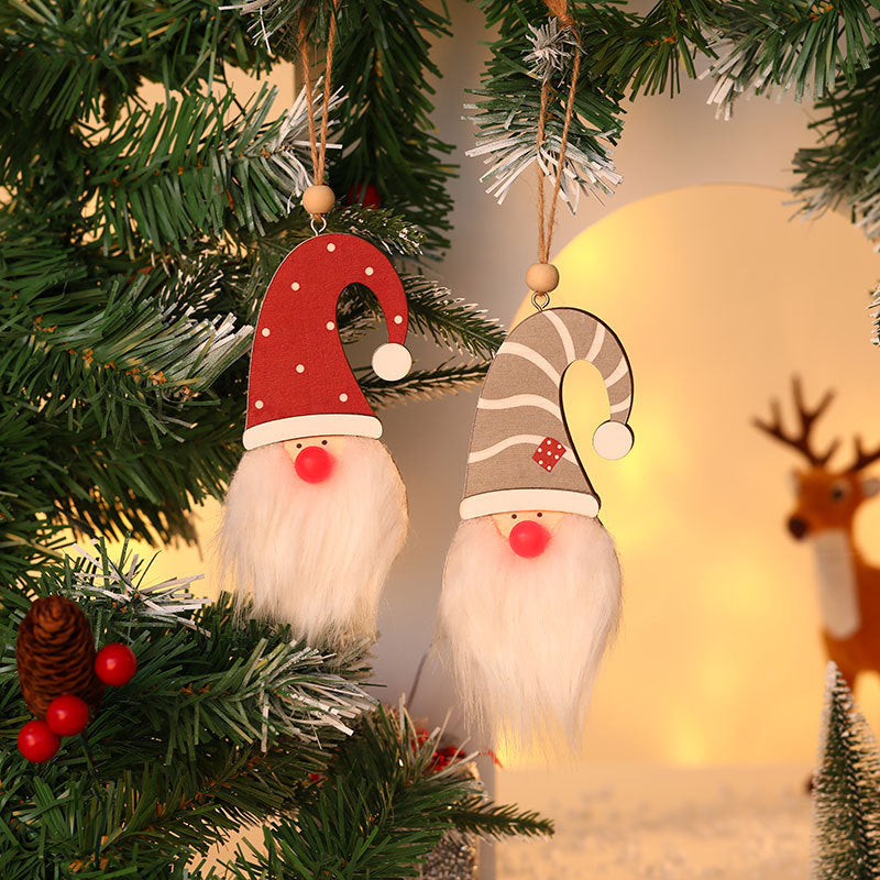 Decorative Santa Figure Ornament Yeouu