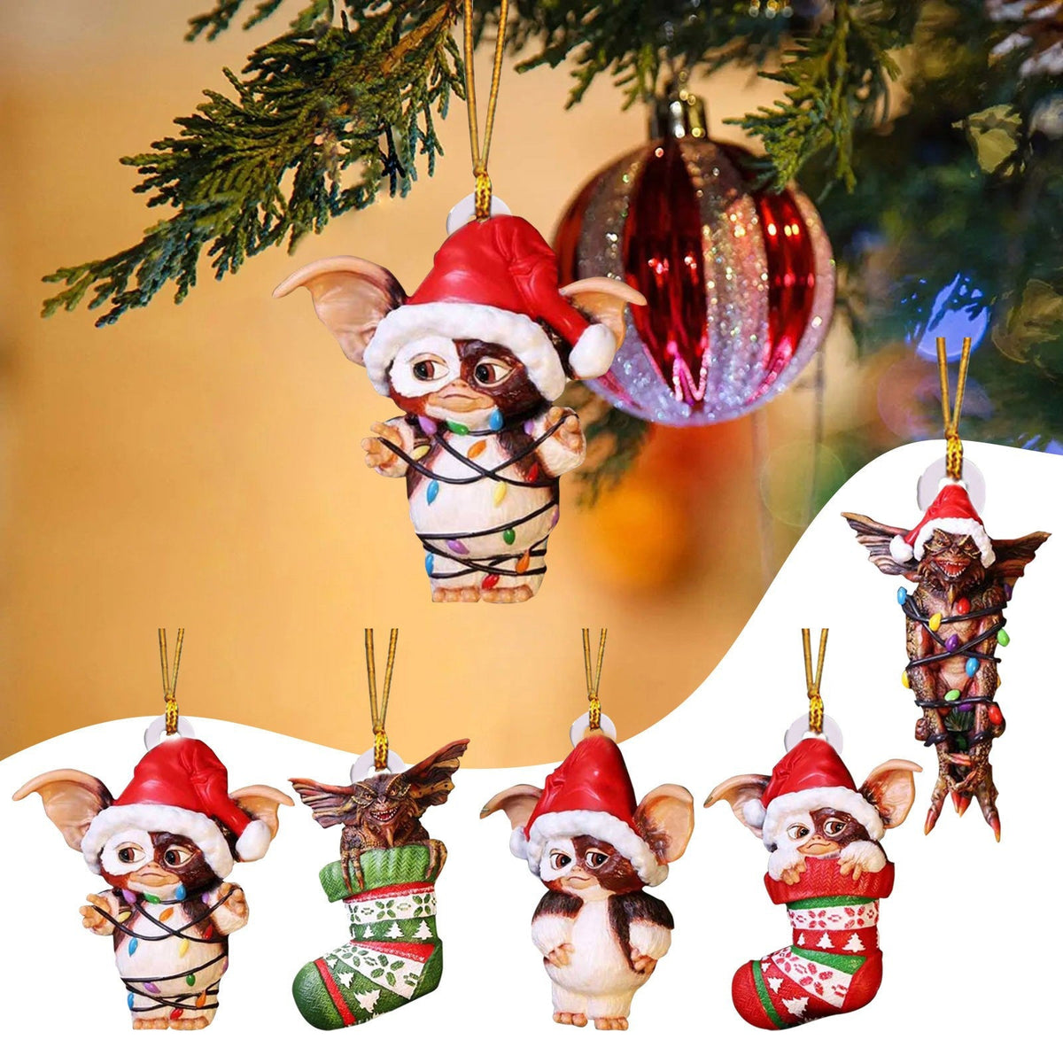 Christmas-Themed Decorative Figurine Yeouu