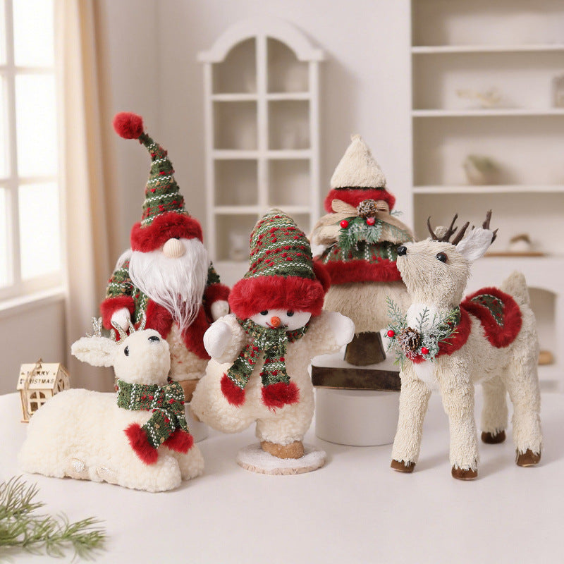 Decorative Christmas figure in reindeer design Yeouu