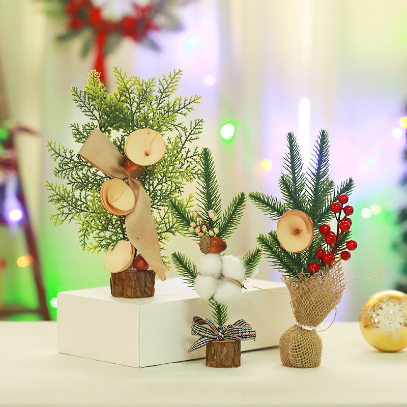 Decorative Mini Christmas Tree Yeouu