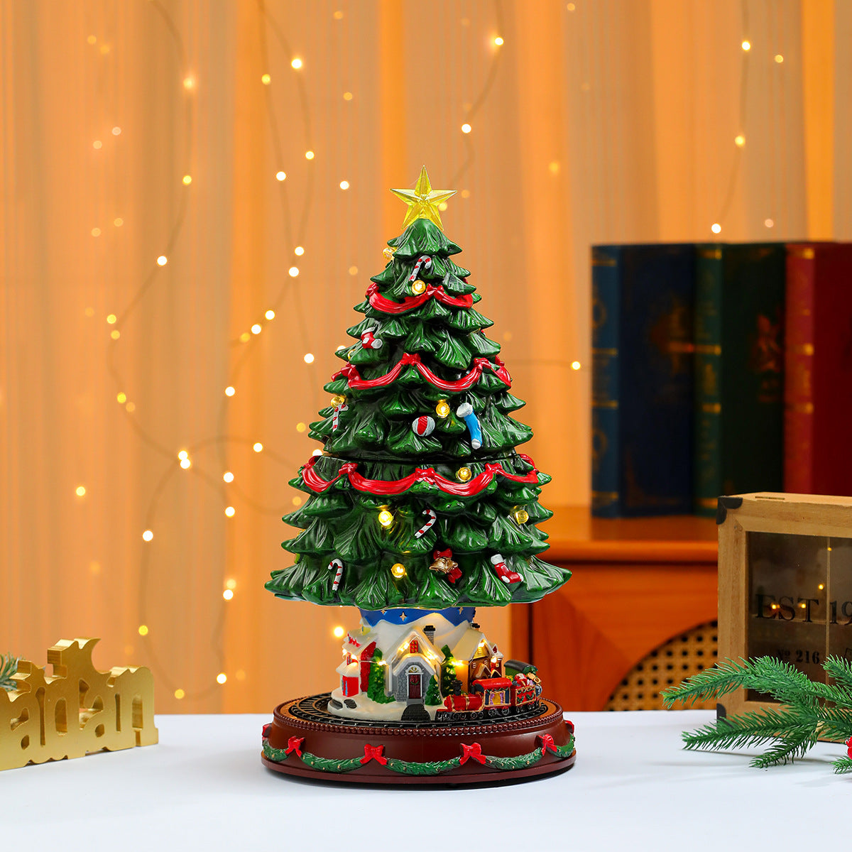 Decorative LED Christmas Tree Sculpture Yeouu
