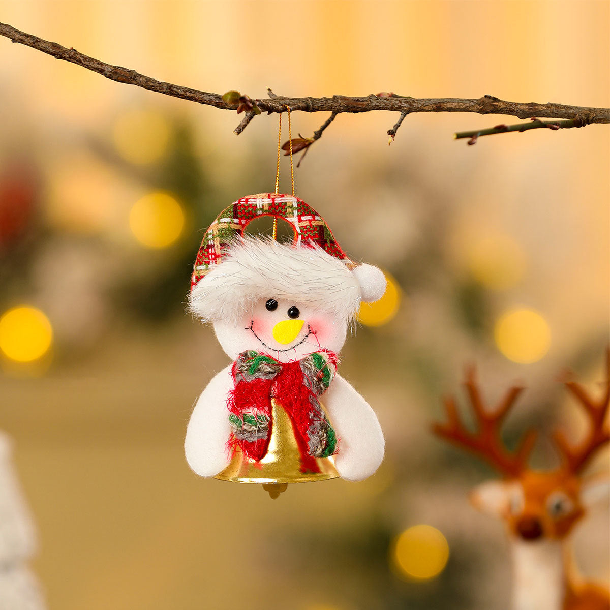 Decorative Snowman Ornament Yeouu