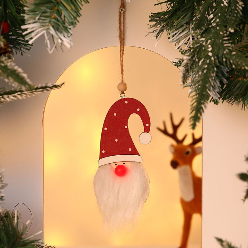Decorative Santa Figure Ornament Yeouu