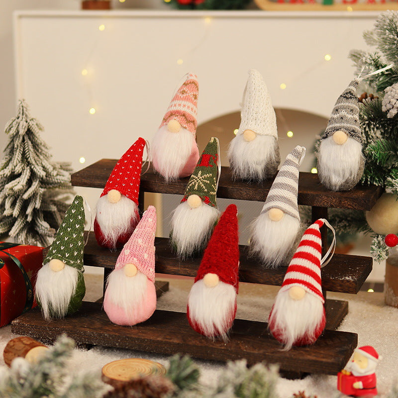 Decorative Christmas gnome figure Yeouu