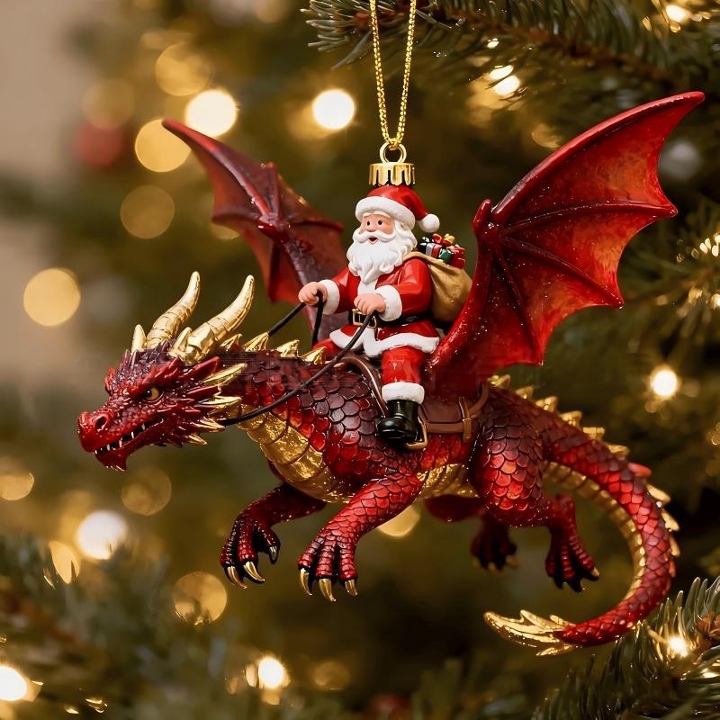Fantastic Christmas figure in dragon design Yeouu