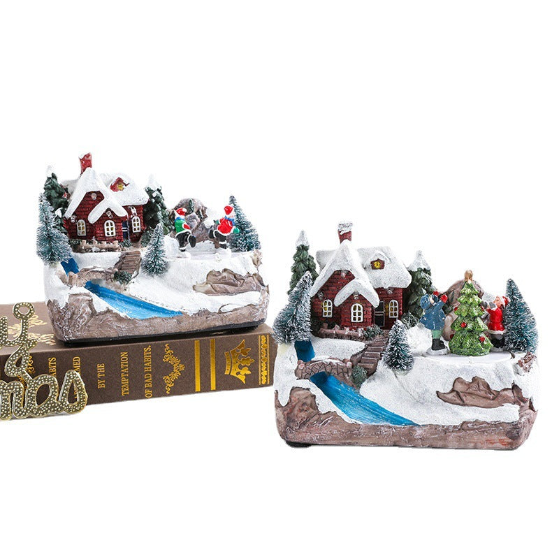 Christmas Village LED Decoration Yeouu