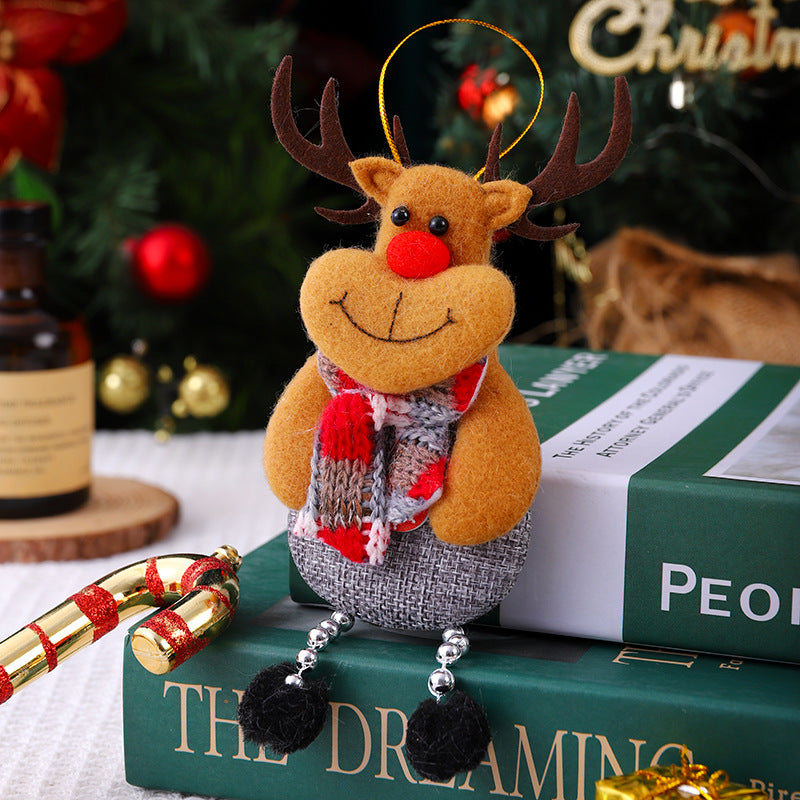 Decorative Christmas reindeer made of felt Yeouu