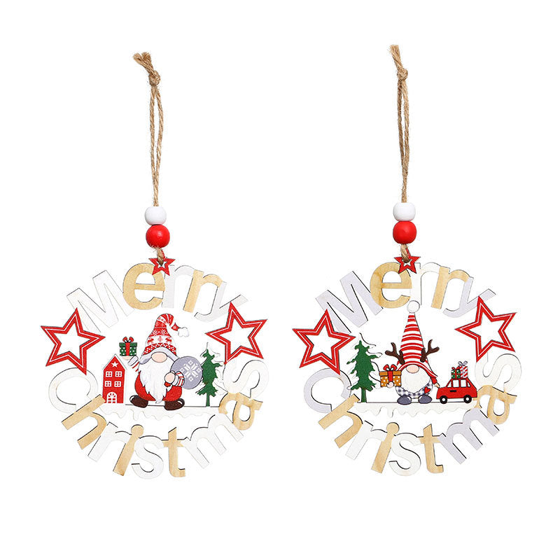Decorative Christmas Wreath Ornament Yeouu