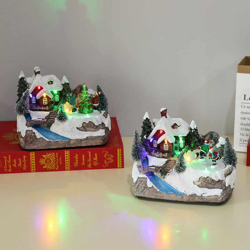 Christmas Village LED Decoration Yeouu