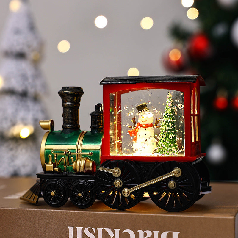 Decorative Snowball Locomotive Yeouu