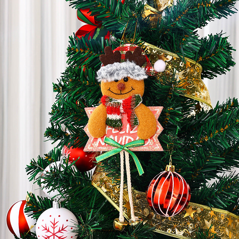 Cute snowman Christmas tree ornament Yeouu