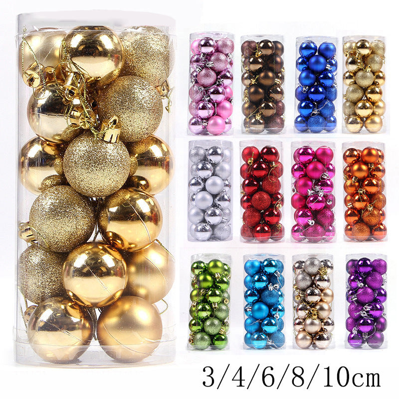Premium Decorative Shatterproof Christmas Baubles Set Yeouu