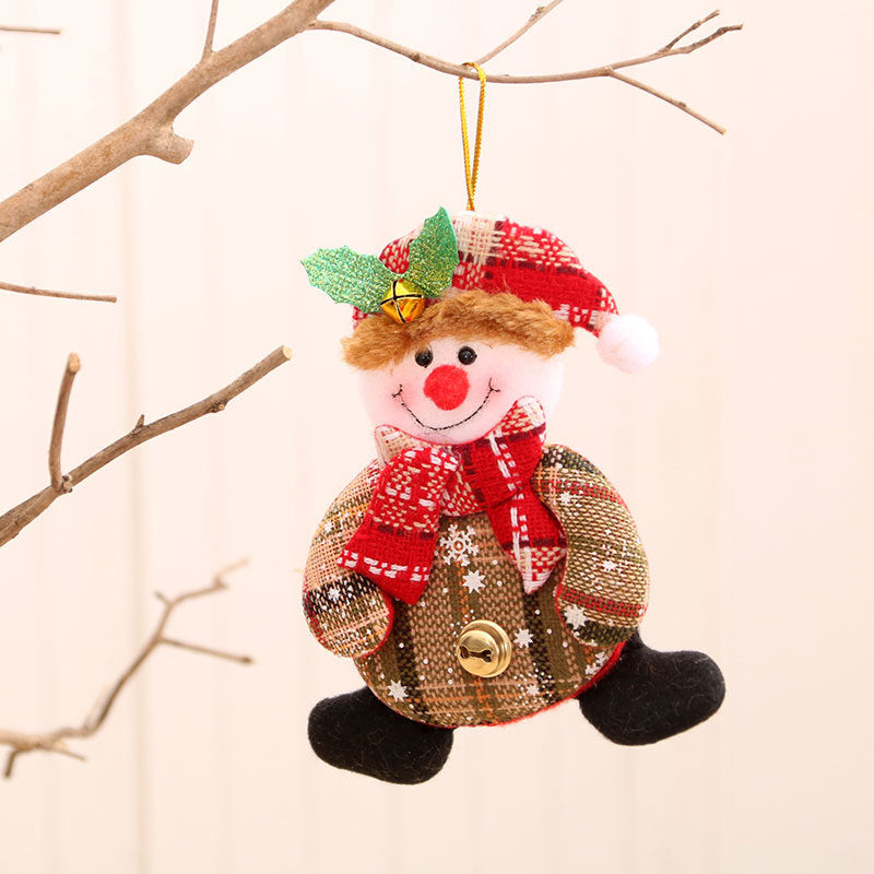Festive Holiday Snowman Ornament Yeouu