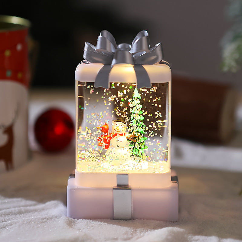Musical snow globe Christmas decoration Yeouu