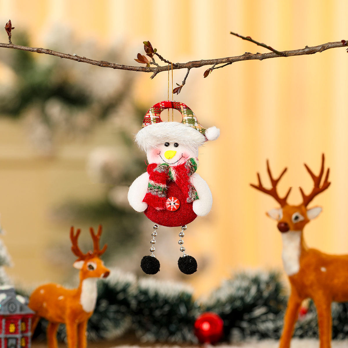 Decorative Felt Christmas Angel Ornament Yeouu