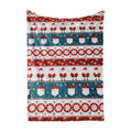 Women's Christmas blanket with festive design Yeouu