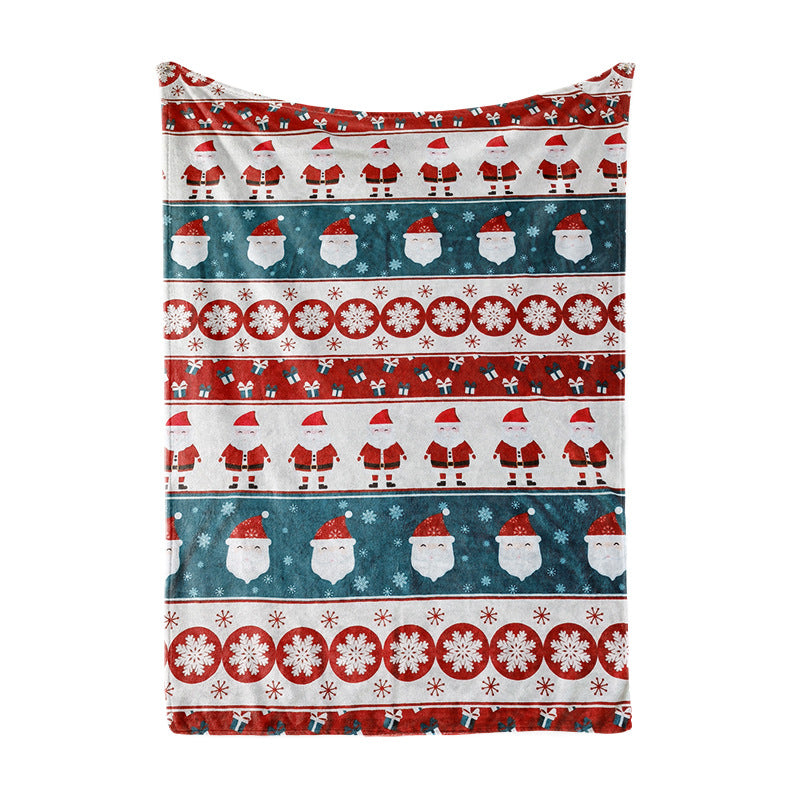 Women's Christmas blanket with festive design Yeouu