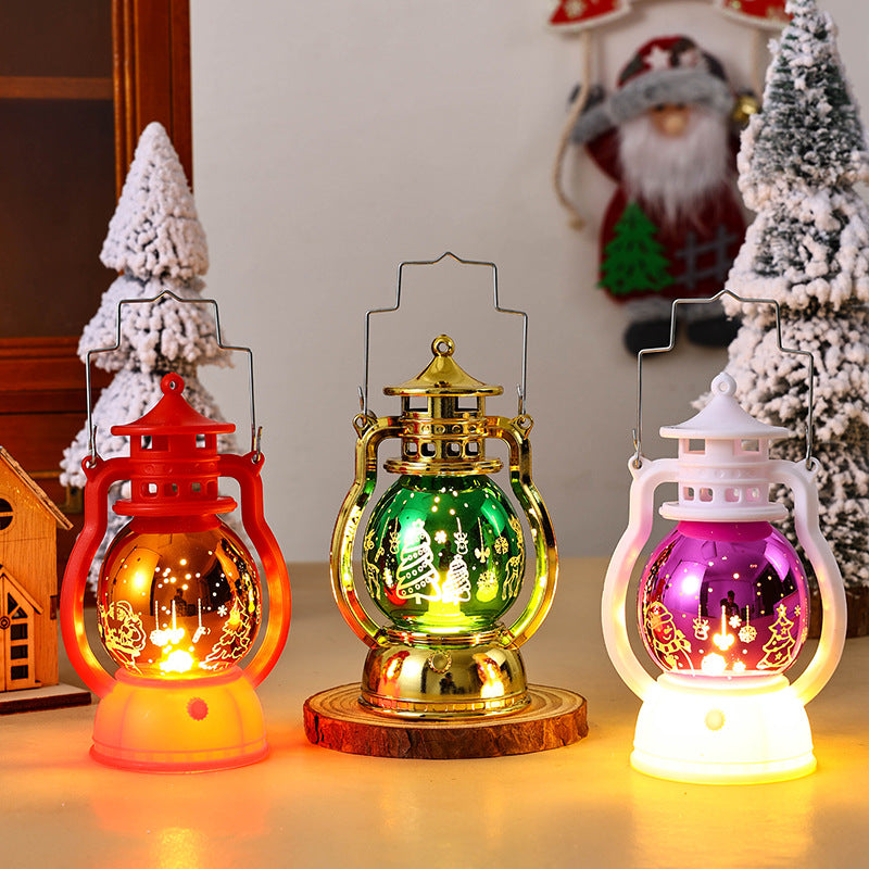 Nostalgic LED Christmas Lantern Yeouu