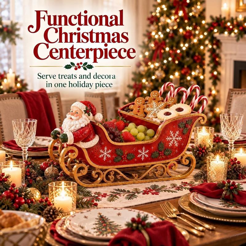 Decorative Christmas Sled Yeouu