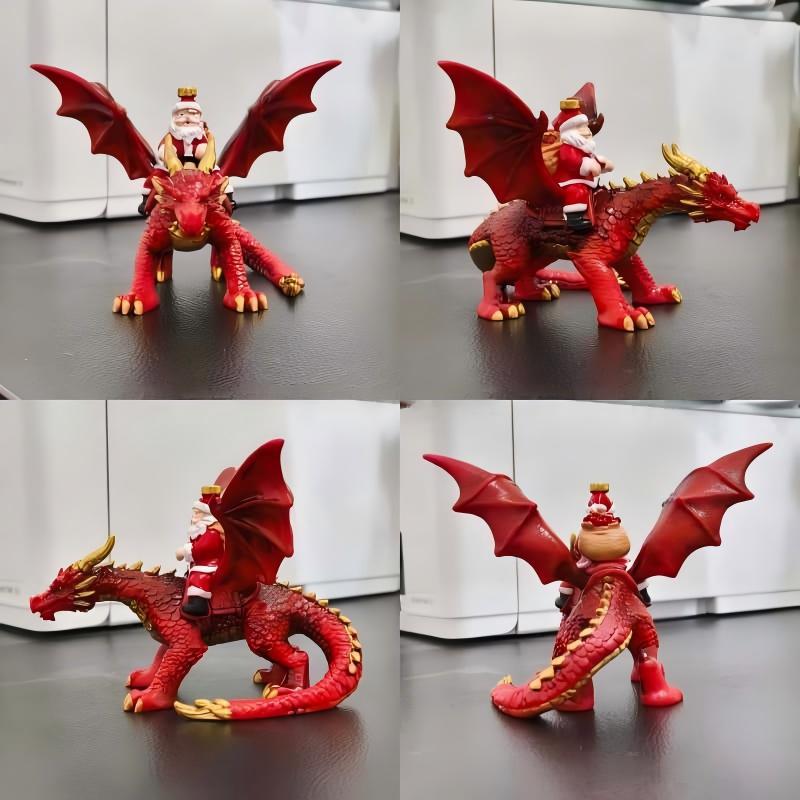 Fantastic Christmas figure in dragon design Yeouu