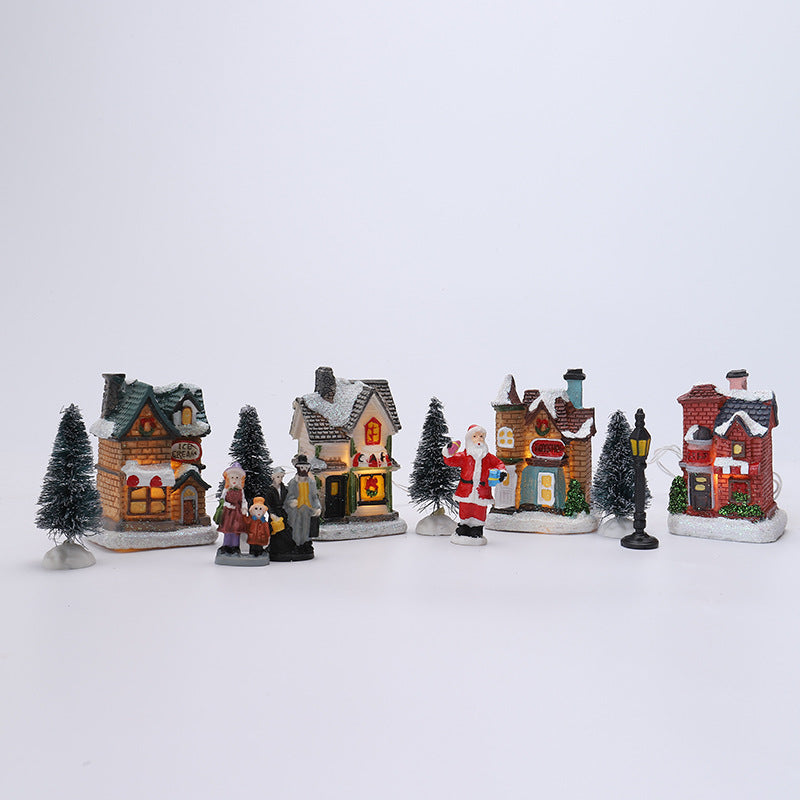 Christmas Village Decoration Set Yeouu