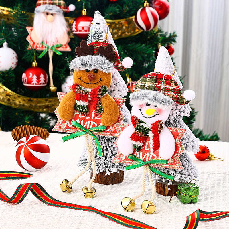 Cute snowman Christmas tree ornament Yeouu