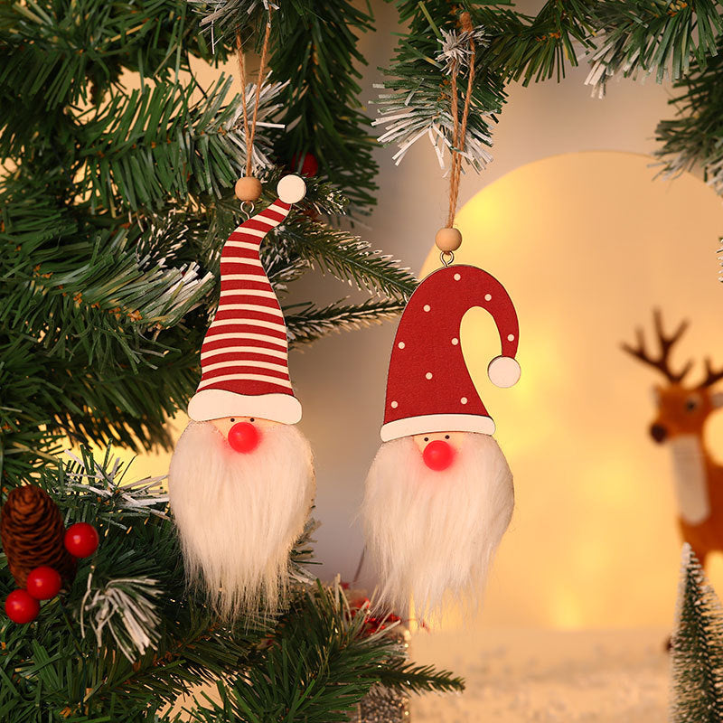 Decorative Santa Figure Ornament Yeouu