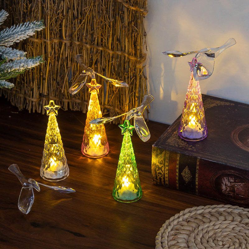 Crystal Christmas Tree Figurine