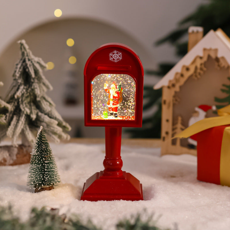Nostalgic Christmas mailbox decoration Yeouu