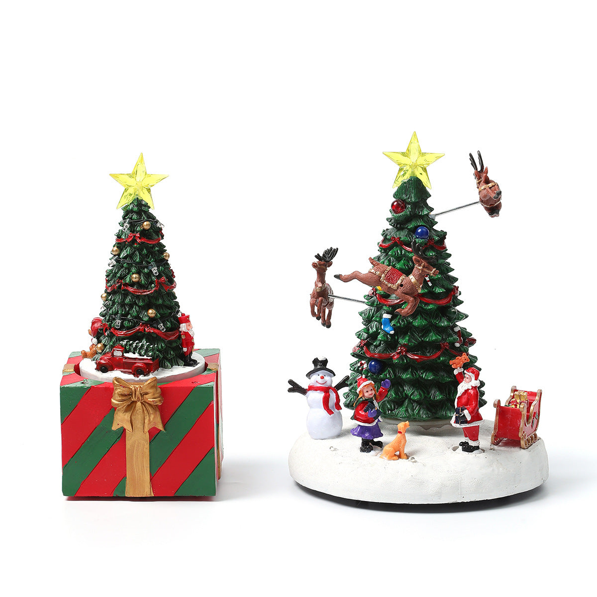 Decorative Christmas Tree Music Box Yeouu