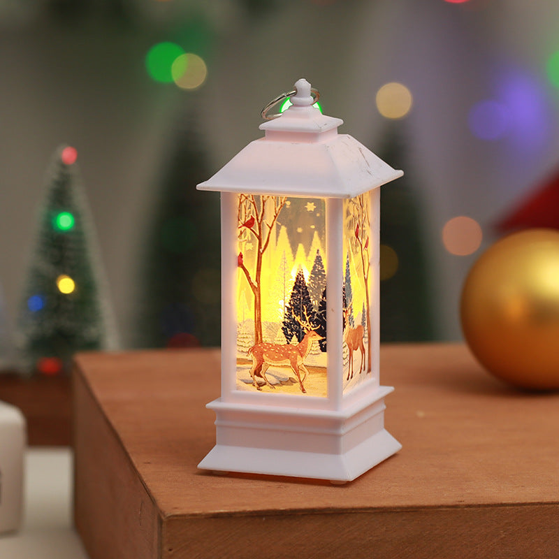 Nostalgic Christmas lantern with LED light Yeouu