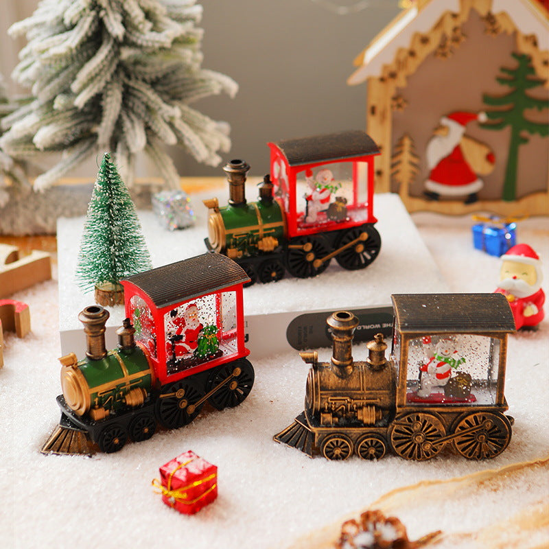 Decorative Snowball Locomotive Yeouu
