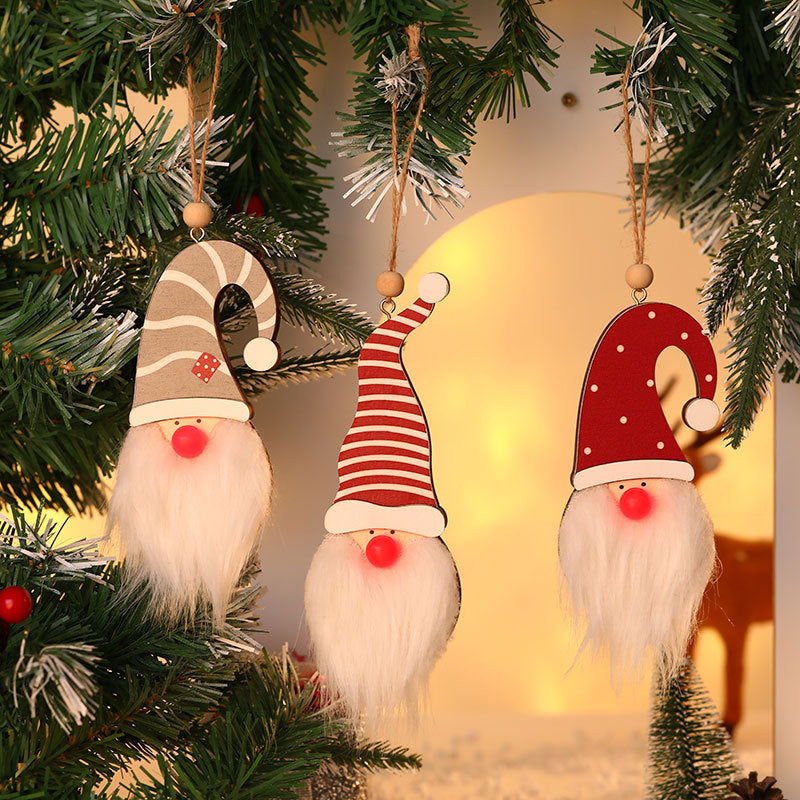 Decorative Santa Figure Ornament Yeouu