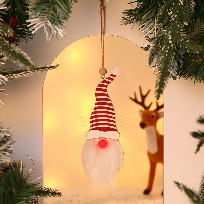 Decorative Santa Figure Ornament Yeouu