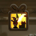 Decorative LED Christmas Scene Lantern Yeouu