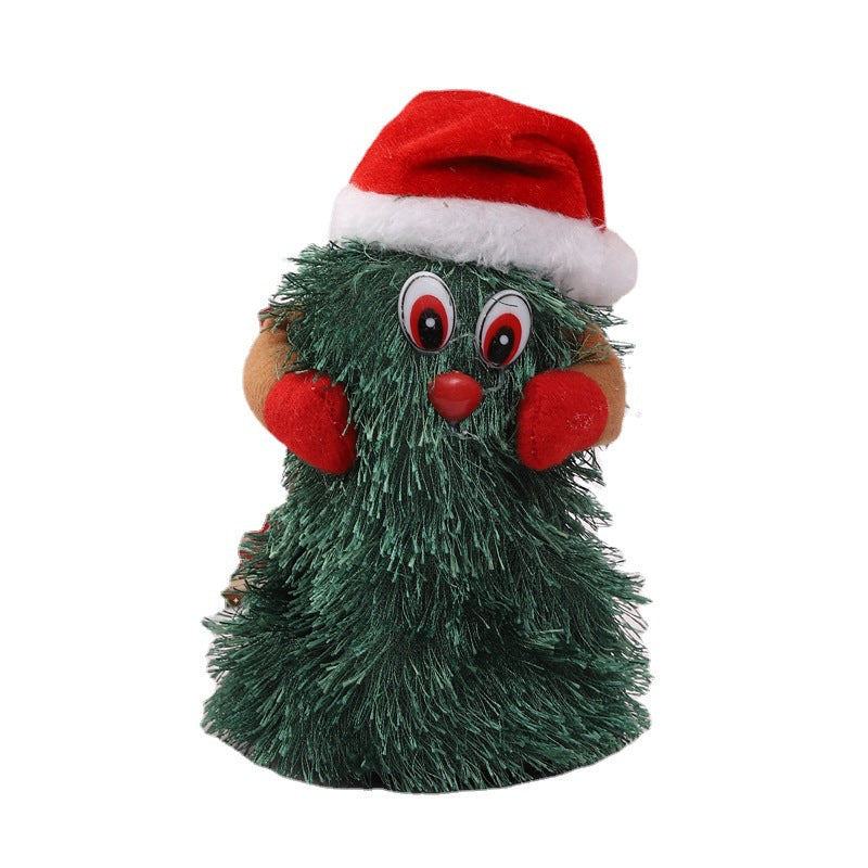 Cute Christmas tree figure with hat Yeouu