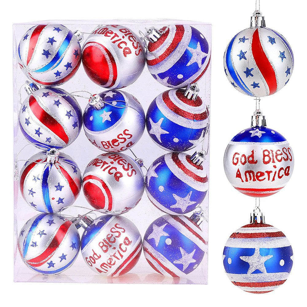 Unisex nan festive Christmas bauble set with star and text design Yeouu