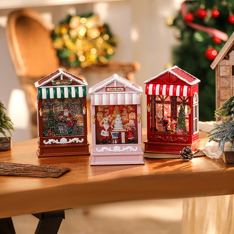 Nostalgic Christmas Bakery Decor Yeouu