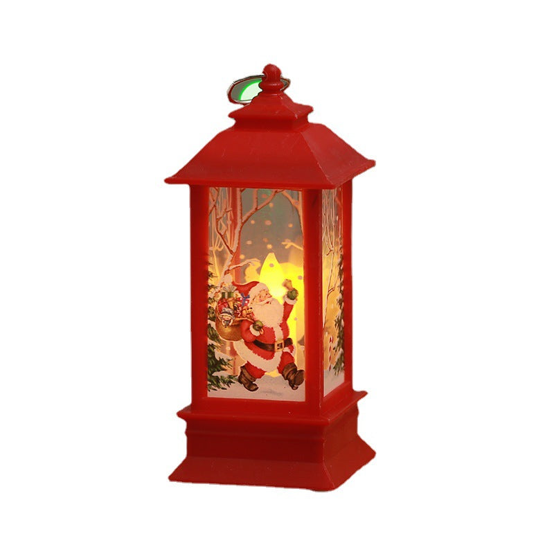 Nostalgic Christmas lantern with LED light Yeouu