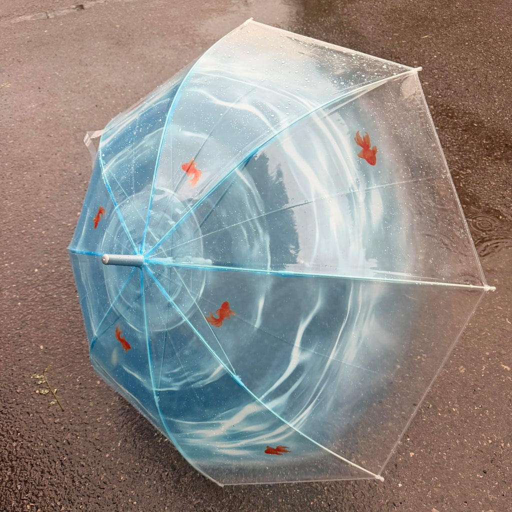 Ocean Window Goldfish Scenic Umbrella