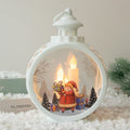 Christmas lantern with LED lighting