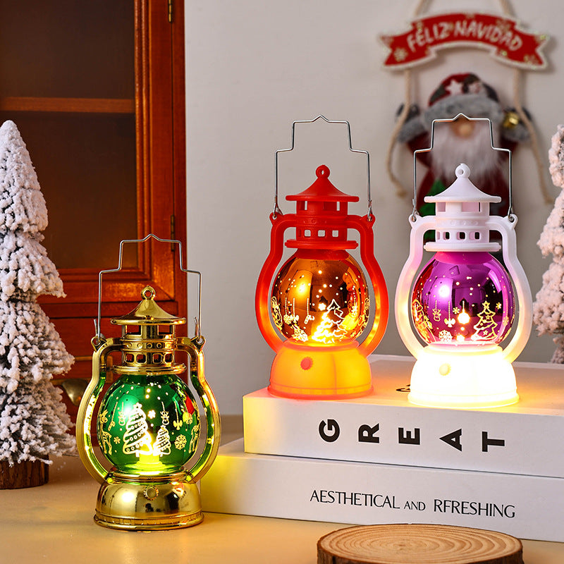 Nostalgic LED Christmas Lantern Yeouu