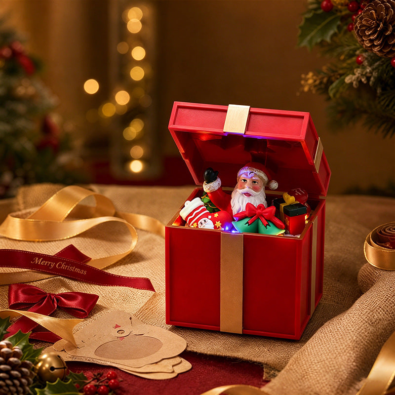 Decorative Christmas box with LED lighting Yeouu