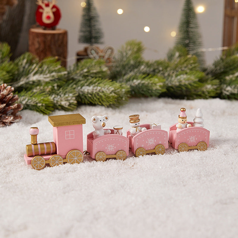 Decorative Christmas Train Set Yeouu